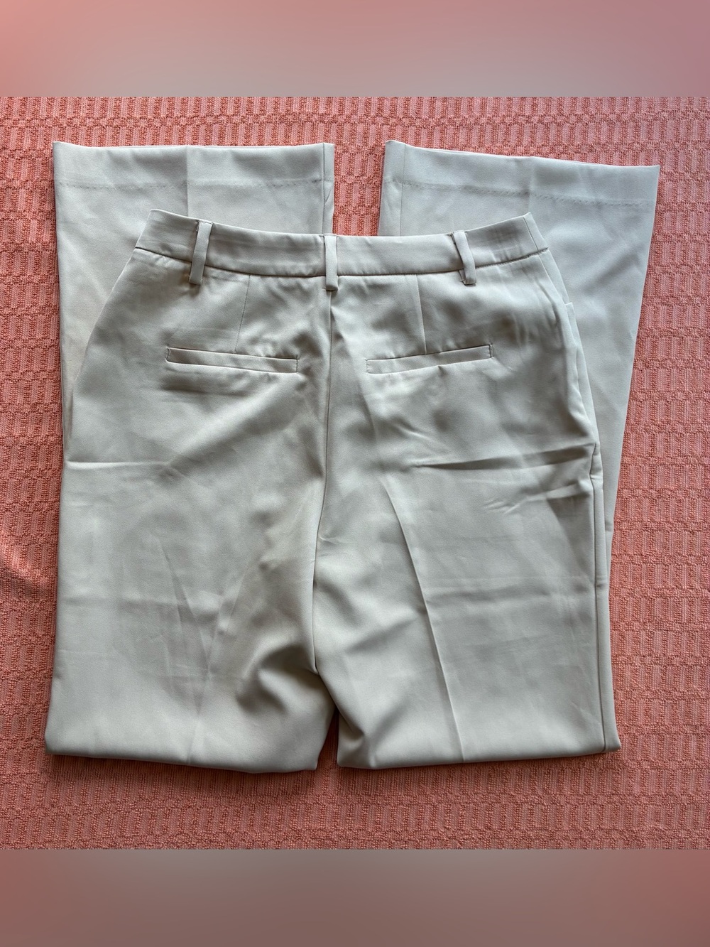 Scoop Women's Crepe High Rise Bootcut Suit Pants Size 8 - Picture 4 of 7